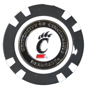 Officially Licensed Cincinnati Bearcats Poker Chip Ball Marker