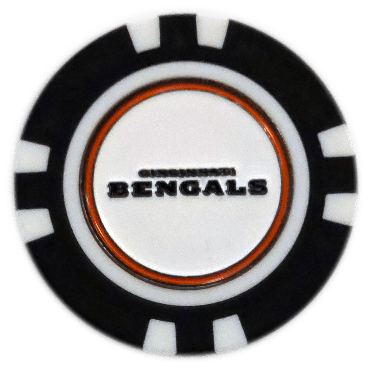 Officially Licensed Cincinnati Bengals Poker Chip Ball Marker