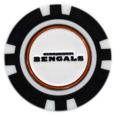 Officially Licensed Cincinnati Bengals Poker Chip Ball Marker