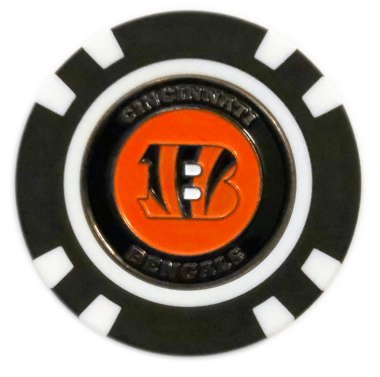 Officially Licensed Cincinnati Bengals Poker Chip Ball Marker