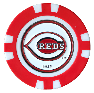Officially Licensed Cincinnati Reds Poker Chip Ball Marker