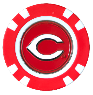 Officially Licensed Cincinnati Reds Poker Chip Ball Marker