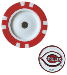 Officially Licensed Cincinnati Reds Poker Chip Ball Marker