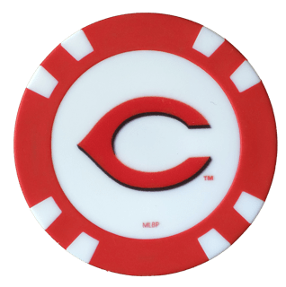 Officially Licensed Cincinnati Reds Poker Chip Ball Marker