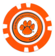 Officially Licensed Clemson Tigers Poker Chip Ball Marker