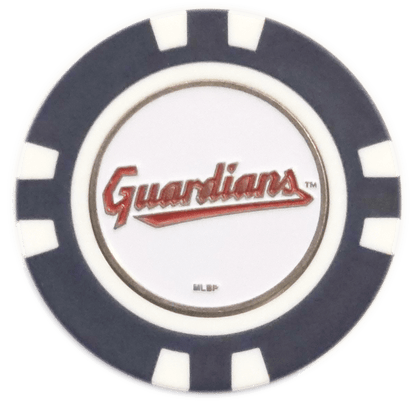 Officially Licensed Cleveland Guardians Poker Chip Ball Marker