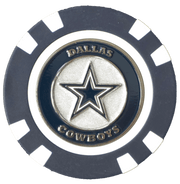 Officially Licensed Dallas Cowboys Poker Chip Ball Marker