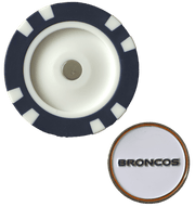 Officially Licensed Denver Broncos Poker Chip Ball Marker