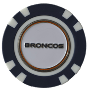Officially Licensed Denver Broncos Poker Chip Ball Marker