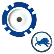 Officially Licensed Detroit Lions Poker Chip Ball Marker