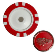 Officially Licensed Detroit Red Wings Poker Chip Golf Ball Marker