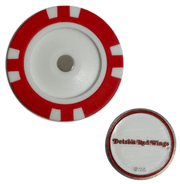 Officially Licensed Detroit Red Wings Poker Chip Golf Ball Marker