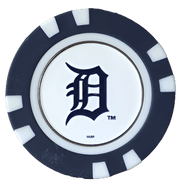 Officially Licensed Detroit Tigers Poker Chip Ball Marker