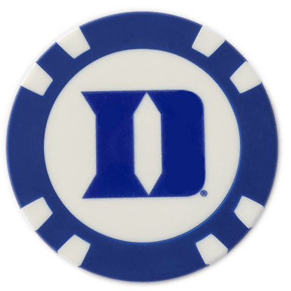 Officially Licensed Duke Blue Devils Poker Chip Ball Marker