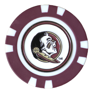 Officially Licensed Florida State Seminoles Poker Chip Ball Marker