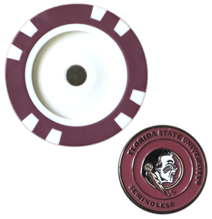 Officially Licensed Florida State Seminoles Poker Chip Ball Marker