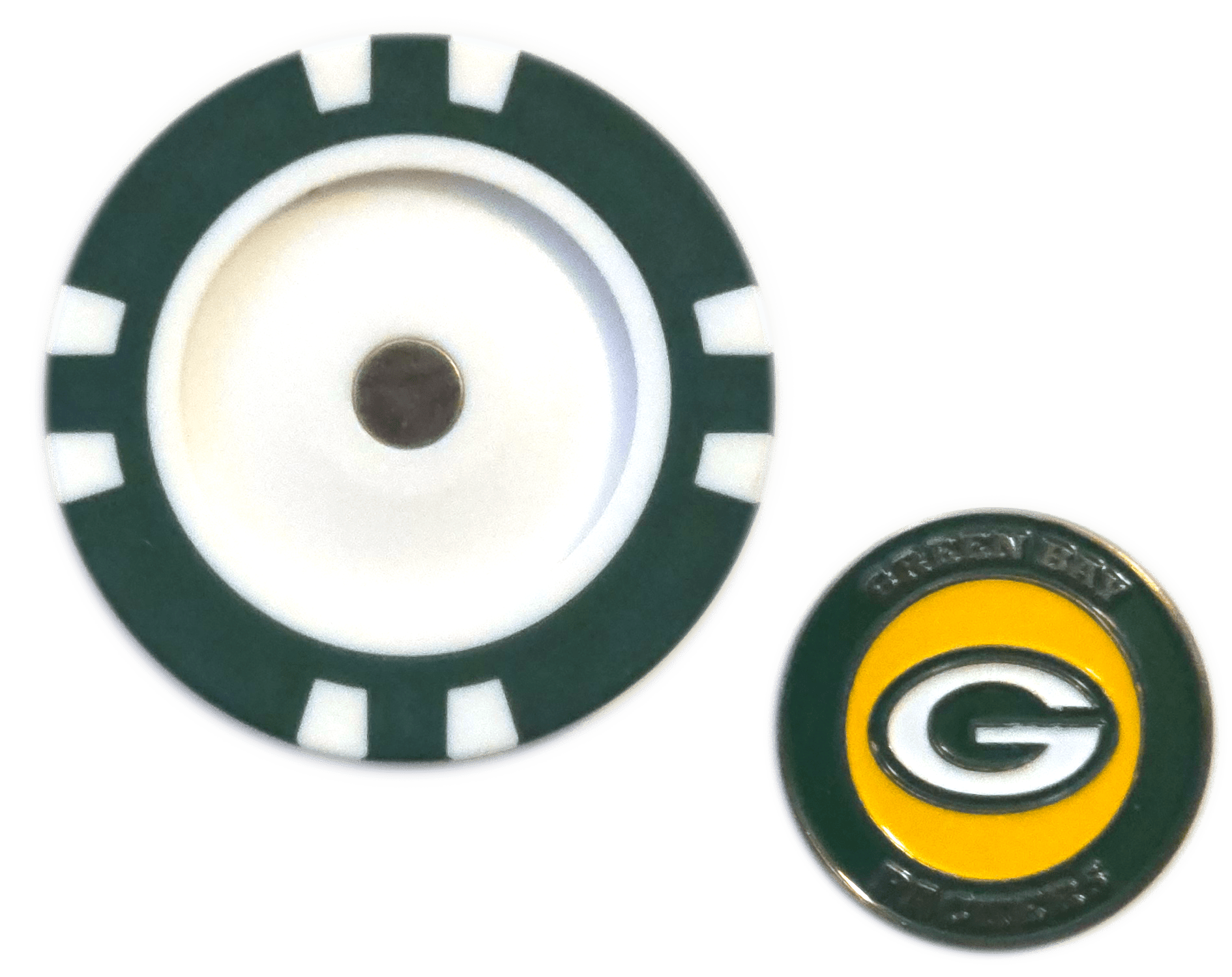 Officially Licensed Green Bay Packers Poker Chip Ball Marker