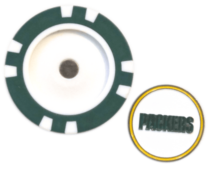 Officially Licensed Green Bay Packers Poker Chip Ball Marker