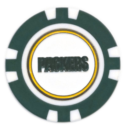 Officially Licensed Green Bay Packers Poker Chip Ball Marker