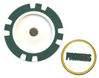 Officially Licensed Green Bay Packers Poker Chip Ball Marker