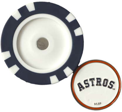 Officially Licensed Houston Astros Poker Chip Ball Marker