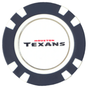 Officially Licensed Houston Texans Poker Chip Ball Marker