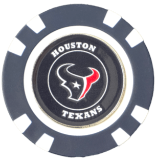 Officially Licensed Houston Texans Poker Chip Ball Marker