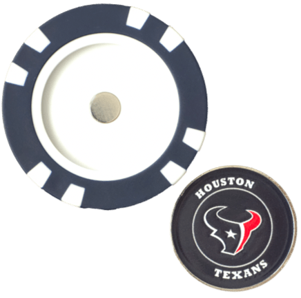 Officially Licensed Houston Texans Poker Chip Ball Marker