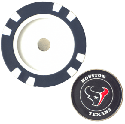 Officially Licensed Houston Texans Poker Chip Ball Marker