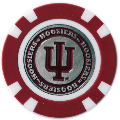 Officially Licensed Indiana Hoosiers Poker Chip Ball Marker