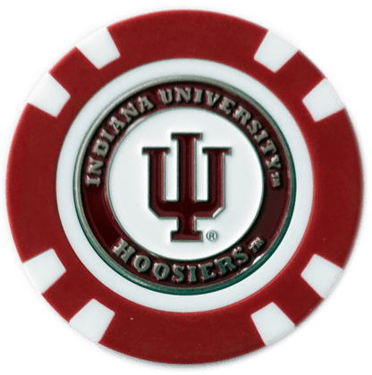 Officially Licensed Indiana Hoosiers Poker Chip Ball Marker