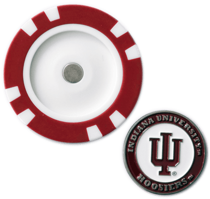Officially Licensed Indiana Hoosiers Poker Chip Ball Marker