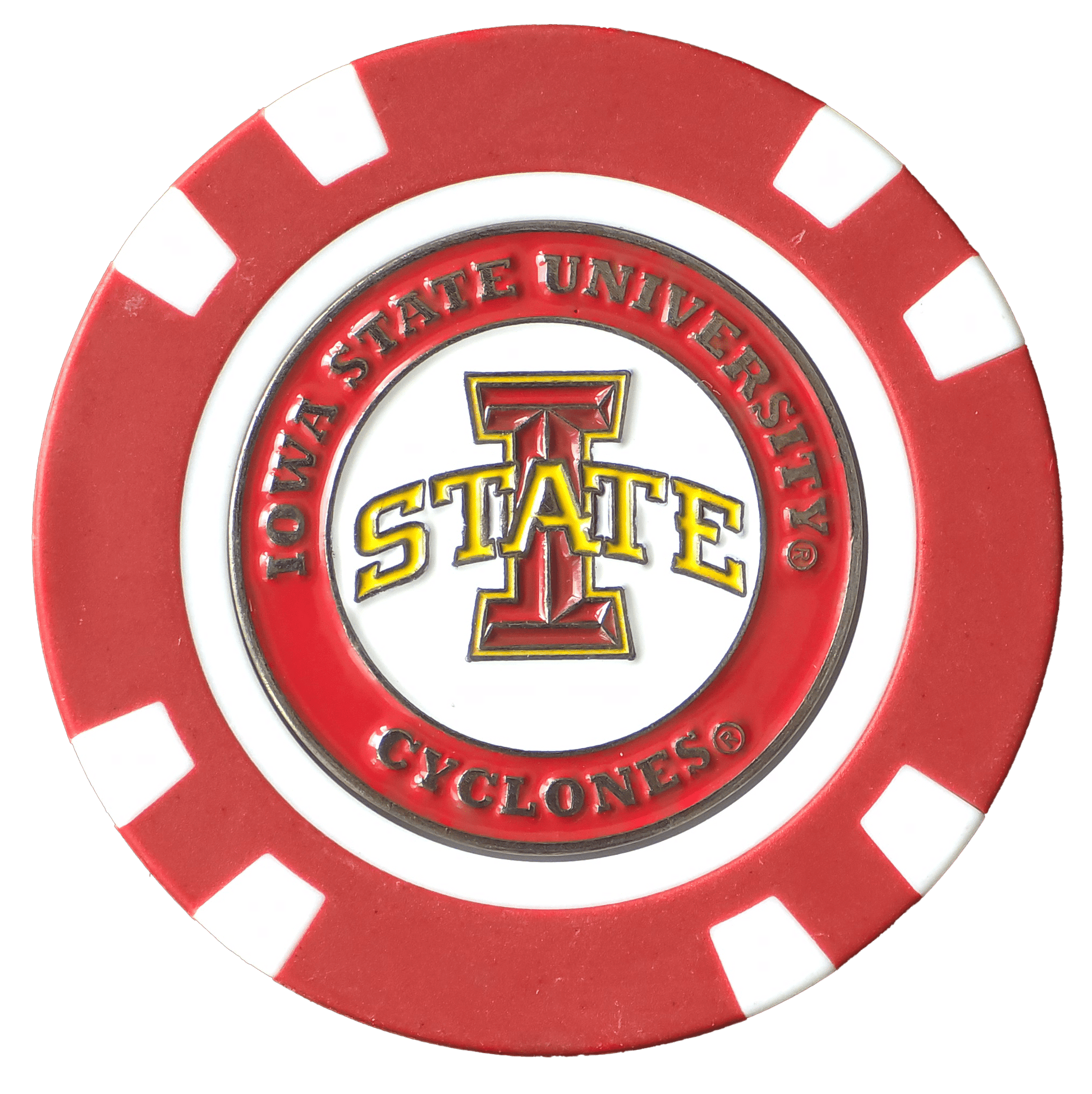 Officially Licensed Iowa State Cyclones Poker Chip Ball Marker
