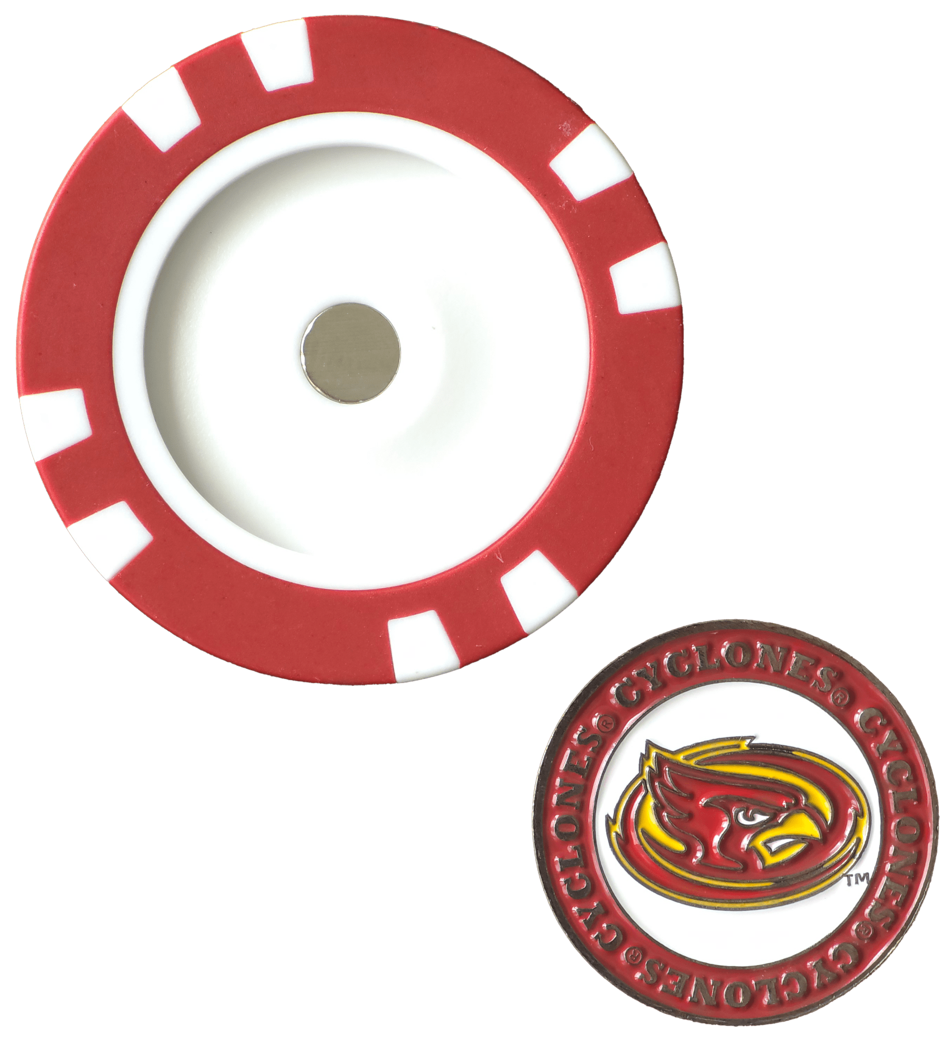 Officially Licensed Iowa State Cyclones Poker Chip Ball Marker