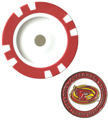 Officially Licensed Iowa State Cyclones Poker Chip Ball Marker