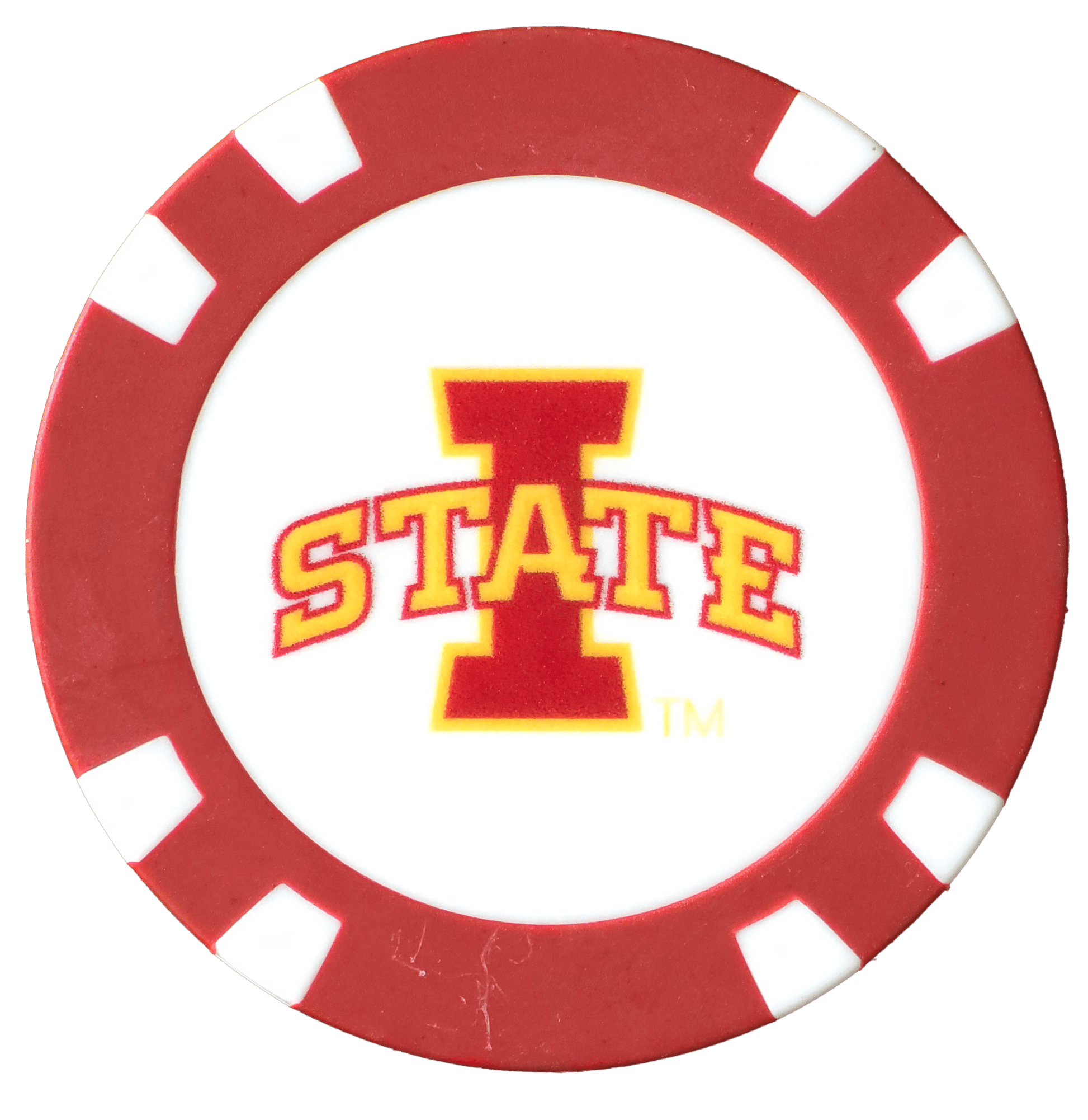 Officially Licensed Iowa State Cyclones Poker Chip Ball Marker