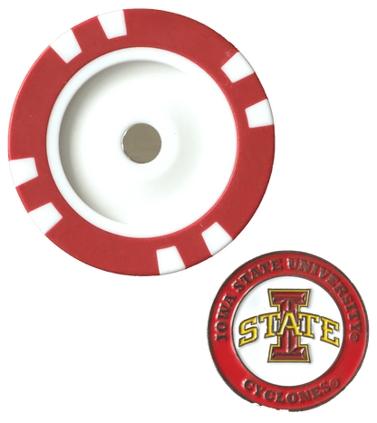 Officially Licensed Iowa State Cyclones Poker Chip Ball Marker