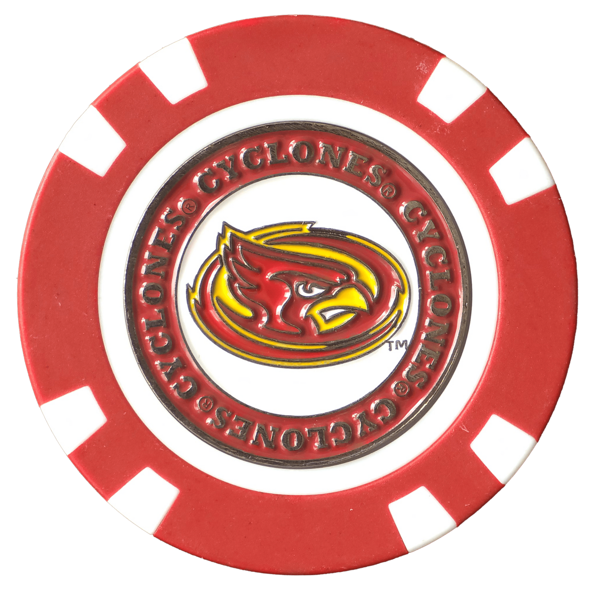 Officially Licensed Iowa State Cyclones Poker Chip Ball Marker