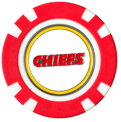Officially Licensed Kansas City Chiefs Poker Chip Ball Marker