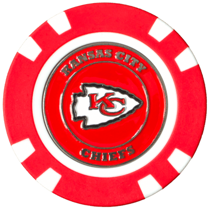 Officially Licensed Kansas City Chiefs Poker Chip Ball Marker