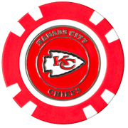 Officially Licensed Kansas City Chiefs Poker Chip Ball Marker