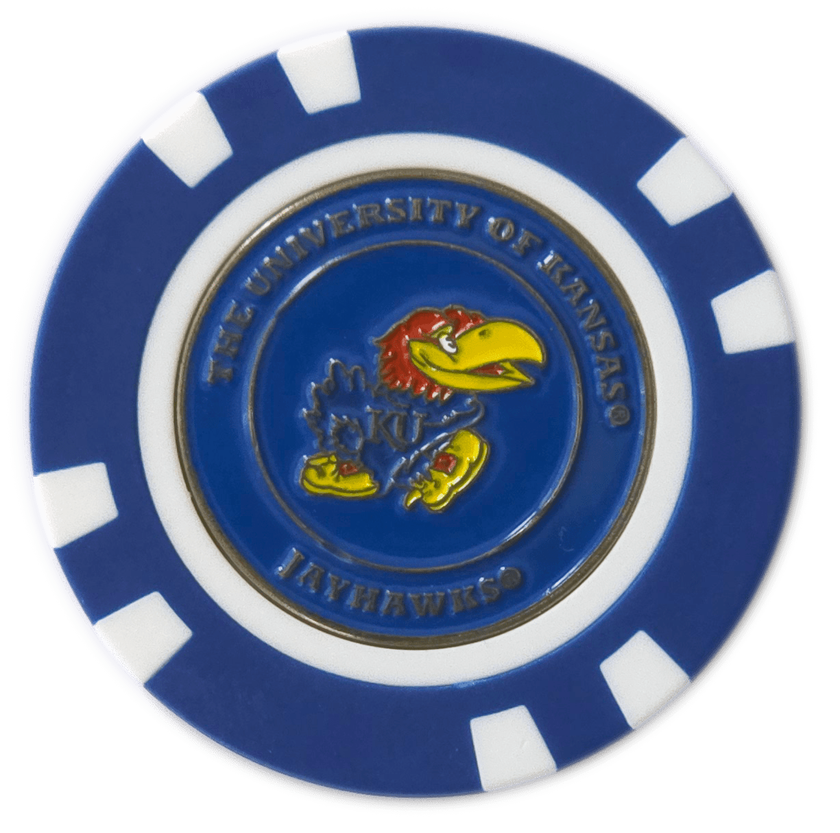Officially Licensed Kansas Jayhawks Poker Chip Ball Marker