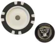 Officially Licensed Las Vegas Raiders Poker Chip Ball Marker