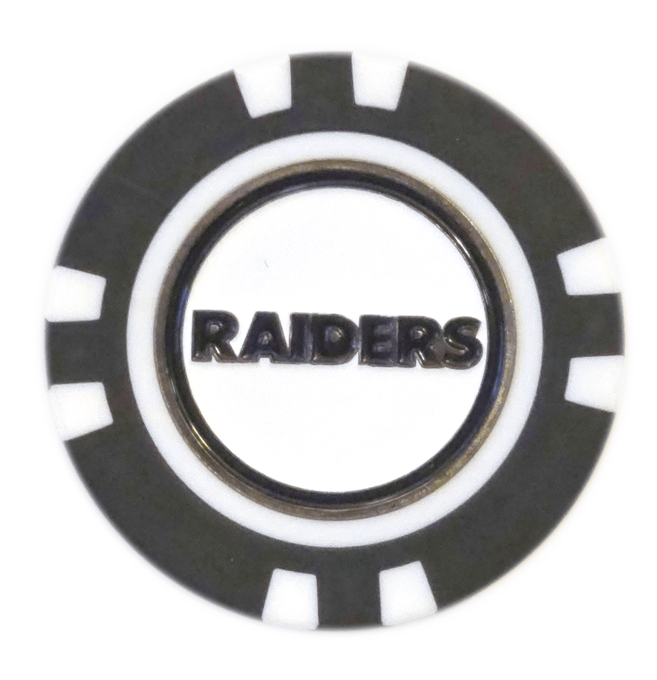 Officially Licensed Las Vegas Raiders Poker Chip Ball Marker