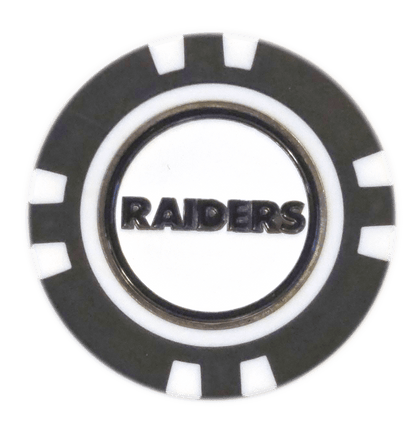 Officially Licensed Las Vegas Raiders Poker Chip Ball Marker