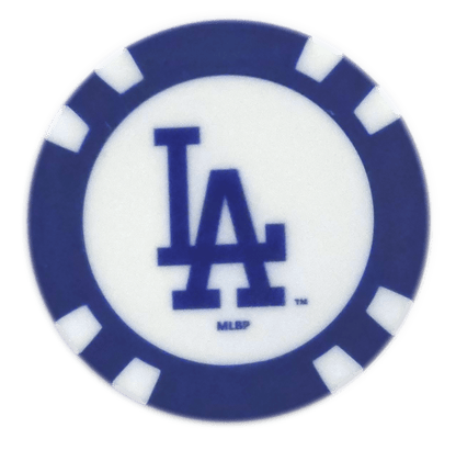 Officially Licensed Los Angeles Dodgers Poker Chip Ball Marker