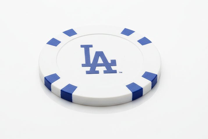 Officially Licensed Los Angeles Dodgers Poker Chip Ball Marker