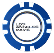 Officially Licensed Los Angeles Rams Poker Chip Ball Marker