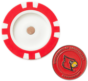 Officially Licensed Louisville Cardinals Poker Chip Ball Marker