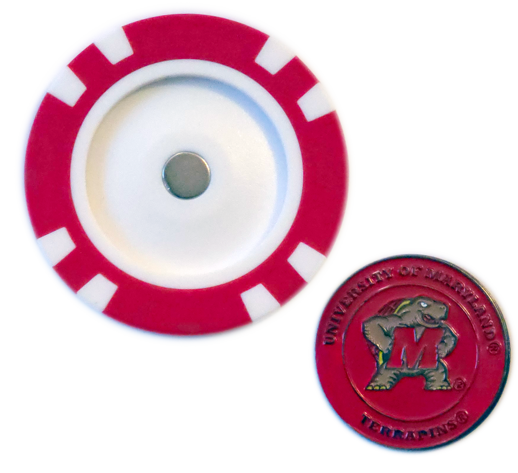 Officially Licensed Maryland Terrapins Poker Chip Ball Marker